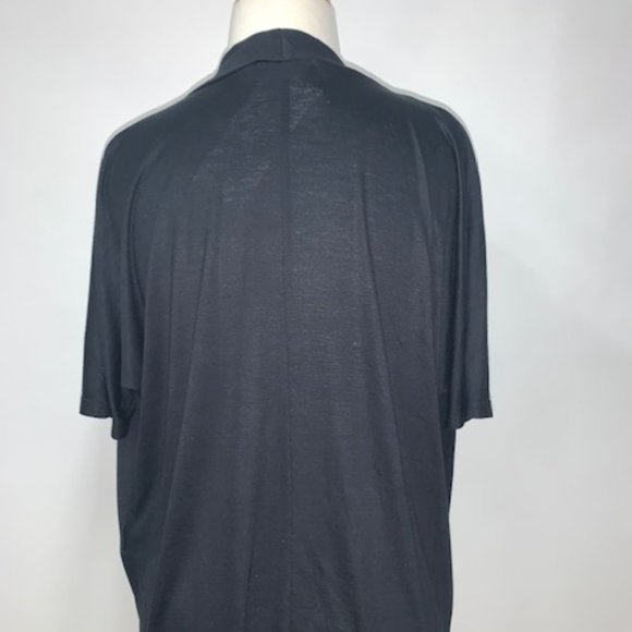 Black Bubble Blouse - Picture 2 of 3